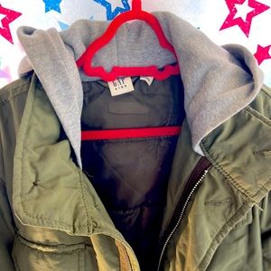 GAP Kids Jacket Fall/ Winter with Grey hoodie